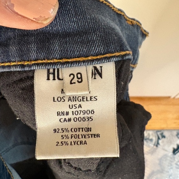 Hudson Jeans Dark Blue Denim - Picture 3 of 6